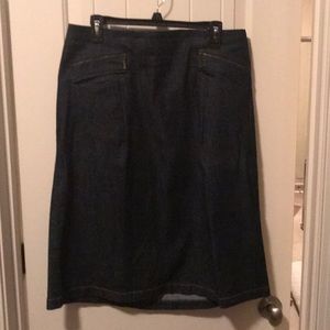 Denim skirt
